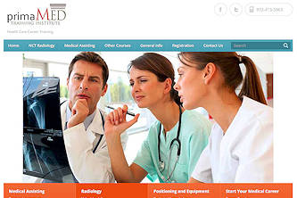 Dallas Web Design - Medical Training Institute